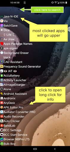 Run android online APK muse launcher [most used on top] from MyAndroid or emulate muse launcher [most used on top] using MyAndroid